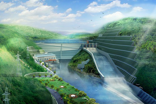 普陀老挝南塔河1号水电站项目